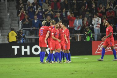 Amerikan Futbol Takımı 15 Kasım 2019 Cuma günü Orlando Florida 'daki Exploria Stadyumu' nda oynanan Concacaf Uluslar Ligi karşılaşmasında Kanada 'ya ev sahipliği yapmaktadır.