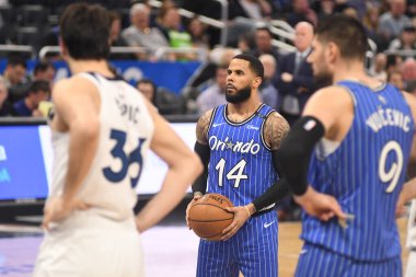 Orlando Magic, 7 Şubat 2019 'da Orlando, Florida' da bulunan Amway Arena 'da Minnesota Timberwolves' a ev sahipliği yapar..  