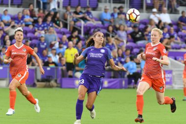 Orlando Pride 28 Haziran 2018 'de Orlando City Stadyumu' nda Houston Dash 'e ev sahipliği yaptı..  