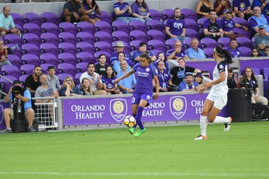 Orlando Pride, 23 Mayıs 2018 'de Orlando Florida' daki Exploria Stadyumu 'nda Kuzey Carolina Cesareti' ne ev sahipliği yapmaktadır..  