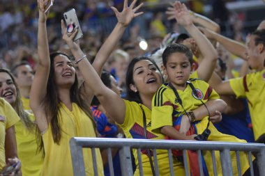 ABD Kolombiya 'ya karşı Raymond James Stadyumu' nda 11 Ekim 2018 'de.  