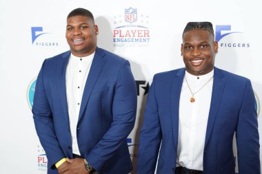 30 Ocak 2020 Perşembe günü Miami 'deki James L Knight Center' da 21. Geleneksel Superbowl İncil Kutlaması Kırmızı Halı.  