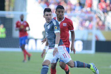Kosta Rika, Copa America Centenario sırasında Paraguay ile Orlando Florida 'daki Dünya Kampı Stadyumu' nda karşılaştı..  