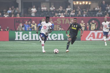 1 Ağustos 2018 tarihinde Atlanta 'daki Mercedez Benz Stadyumu' nda tüm yıldızlar Juventus 'a karşı..  