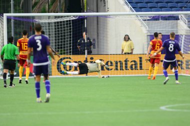 Orlando City SC, 29 Haziran 2016 'da Orlando Florida' daki Kamp Dünyası Stadyumu 'nda Fort Lauderdale Strikers' a ev sahipliği yaptı..