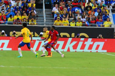 Brezilya, 8 Haziran 2016 tarihinde Orlando Florida 'daki Copa America Centenario' da Haiti ile karşılaştı..