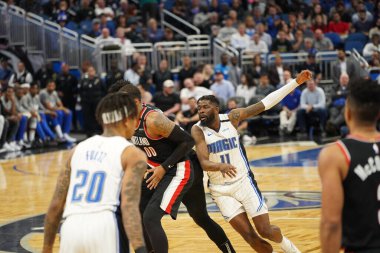 Orlando Magic 2 Mart 2020 tarihinde Orlando Florida 'daki Amway Center' da Portland Trailblazers 'a ev sahipliği yaptı..  