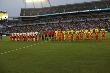 Paris Saint-Germain, Tottenham Hotspur 'a karşı 22 Temmuz 2017' de Orlando Florida 'daki Citrus Bowl' da.   