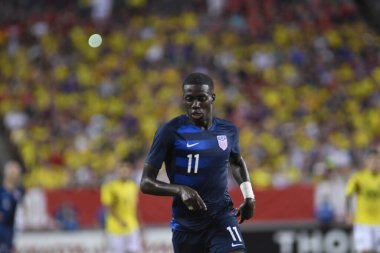 ABD Kolombiya 'ya karşı Raymond James Stadyumu' nda 11 Ekim 2018 'de.  