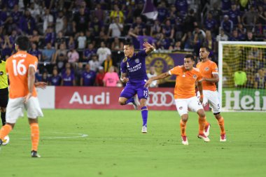Orlando City SC, 22 Eylül 2018 'de Florida Exploria Stadyumu' nda Houston Dynamo 'yu ağırladı..