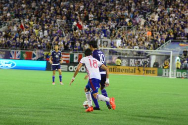 Orlando City, 24 Ağustos 2016 'da Orlando Florida' daki Kamp Dünyası Stadyumunda Toronto FC 'ye ev sahipliği yaptı..