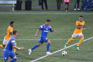 Atlanta United sunucusu Tigres & MLS Homegrown takımları 31 Temmuz 2018 'de Atlanta, Georgia' da düzenlenen MLS All Star haftasında.