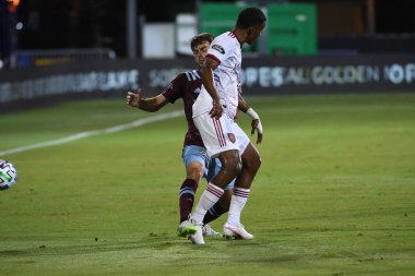Real Salt Lake, 12 Temmuz 2020 'de Orlando Florida' da düzenlenen MLS Sırt Turnuvası sırasında Colorado Rapids ile karşı karşıya. 