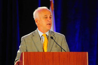 Florida Valisi Rick Scott 13 Ekim 2015 'te Orlando Florida' daki İnanç Sempozyumu 'nda konuşma yapacak. Fotoğraf: Marty Jean-Louis