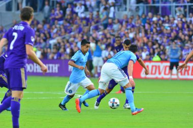 Orlando City, 5 Mart 2017 'de Orlando City Stadyumu' nda NYC FC 'ye ev sahipliği yaptı..  