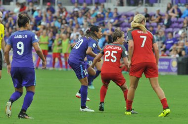 Orlando Pride, 23 Eylül 2017 'de Orlando City Stadyumu' nda Portland Thorns 'a ev sahipliği yaptı.. 