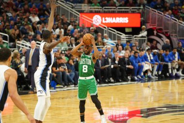 Orlando Magic, Boston Celtics 'i 24 Ocak 2020' de Orlando, Florida 'da Amway Center' da ağırladı.