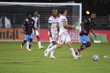 Real Salt Lake, 12 Temmuz 2020 'de Orlando Florida' da düzenlenen MLS Sırt Turnuvası sırasında Colorado Rapids ile karşı karşıya.