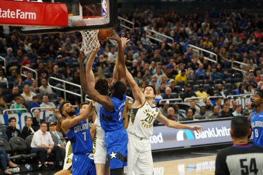 Orlando Magic 10 Kasım 2019 'da Indiana Pacers' ı Amway Center 'da ağırlıyor. Fotoğraf: Marty Jean-Louis