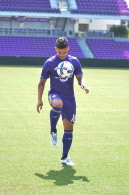 Orlando City SC, Dom Dwyer 'ı tanıtmak için bir basın toplantısı düzenledi..  