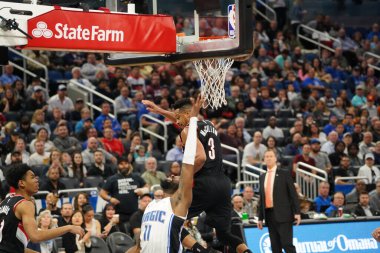 Orlando Magic 2 Mart 2020 tarihinde Orlando Florida 'daki Amway Center' da Portland Trailblazers 'a ev sahipliği yaptı.. 