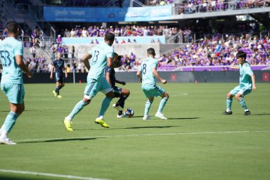 Orlando City SC 20 Nisan 2019 'da Orlando City Stadyumu' nda Vancouver Whitecaps 'a ev sahipliği yapıyor..  
