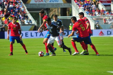 Kosta Rika, Copa America Centenario sırasında Paraguay ile Orlando Florida 'daki Dünya Kampı Stadyumu' nda karşılaştı.. 