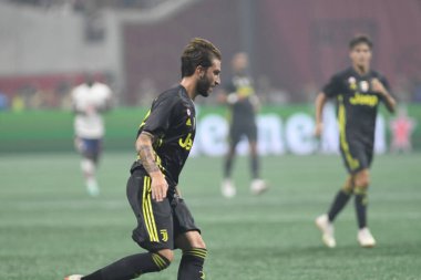 1 Ağustos 2018 tarihinde Atlanta 'daki Mercedez Benz Stadyumu' nda tüm yıldızlar Juventus 'a karşı..  