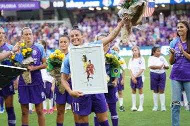 Orlando Pride 20 Temmuz 2019 tarihinde Florida Exploria Stadyumu 'nda Sky Blue FC' ye ev sahipliği yaptı..