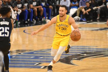 Orlando Magic, 28 Şubat 2019 Perşembe günü Orlando Florida 'daki Amway Center' da Golden State Warriors 'a ev sahipliği yaptı.. 