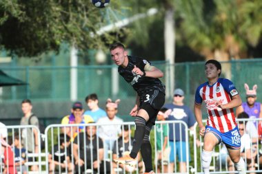 30 Temmuz 2019 'da Orlando Florida' daki Disney 'in Vahşi Spor Dünyası' nda düzenlenen MLS Allstar Haftası sırasında MLS Homegrown oyunu.