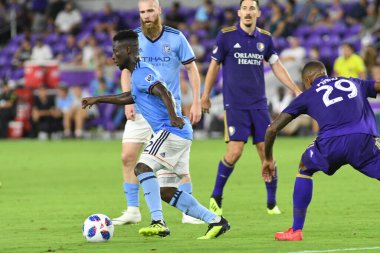 Orlando City 26 Temmuz 2018 'de Florida Exploria Stadyumu' nda NYC FC 'ye ev sahipliği yaptı. Fotoğraf: Marty Jean-Louis