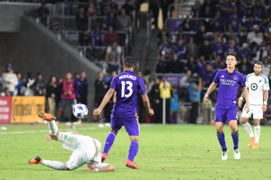 Orlando City SC, 10 Mart 2018 'de Orlando City Stadyumu' nda Minnesota United FC 'ye ev sahipliği yaptı..  