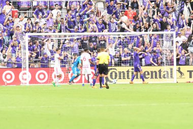 Orlando City, 31 Mart 2018 'de Orlando Florida' daki Exploria Stadyumu 'nda New York Red Bulls' a ev sahipliği yaptı..  