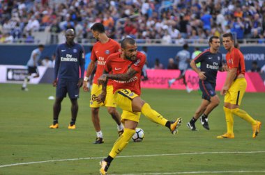Paris Saint-Germain, Tottenham Hotspur 'a karşı 22 Temmuz 2017' de Orlando Florida 'daki Citrus Bowl' da.  