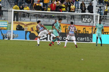 Fluminense, Florida Kupası 'nda 15 Ocak 2018' de Orlando Florida 'da oynanan Spektrum Stadyumu' nda Barcelona SC 'ye karşı..