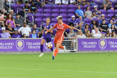 Orlando Pride 28 Haziran 2018 'de Orlando City Stadyumu' nda Houston Dash 'e ev sahipliği yaptı..  