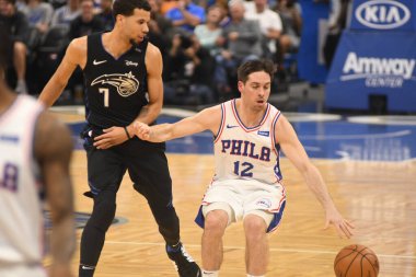 Orlando Magic, Philadelphia 76ers 'ı 25 Mart 2019' da Orlando Florida 'daki Amway Arena' da ağırlıyor.. 