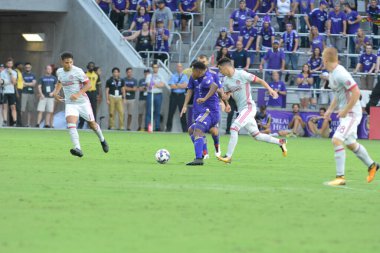 Orlando City 21 Temmuz 2017 'de Orlando City Stadyumu' nda Atlanta United 'a ev sahipliği yaptı..  