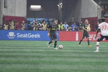 1 Ağustos 2018 tarihinde Atlanta 'daki Mercedez Benz Stadyumu' nda tüm yıldızlar Juventus 'a karşı..  