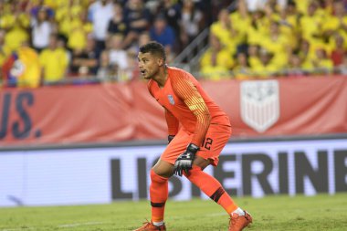 ABD Kolombiya 'ya karşı Raymond James Stadyumu' nda 11 Ekim 2018 'de.  