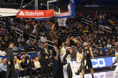 Orlando Magic, 31 Ocak 2019 'da Orlando Florida' daki Amway Center 'da Indiana Pacers' a ev sahipliği yapıyor..