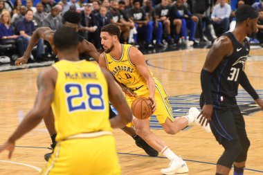 Orlando Magic, 28 Şubat 2019 Perşembe günü Orlando Florida 'daki Amway Center' da Golden State Warriors 'a ev sahipliği yaptı.. 