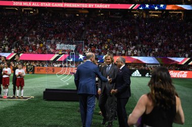 1 Ağustos 2018 tarihinde Atlanta 'daki Mercedez Benz Stadyumu' nda tüm yıldızlar Juventus 'a karşı.