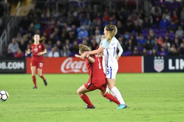 ABD, 7 Mart 2018 tarihinde Orlando City Stadyumu 'ndaki SheBelives Kupası' nda İngiltere ile karşı karşıya geldi..  