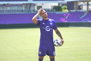 Orlando City SC, Dom Dwyer 'ı tanıtmak için bir basın toplantısı düzenledi..  