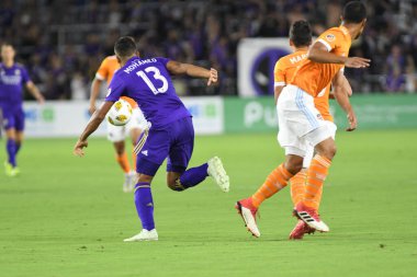 Orlando City SC, 22 Eylül 2018 'de Florida Exploria Stadyumu' nda Houston Dynamo 'yu ağırladı..