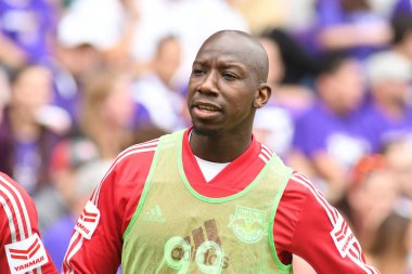 Orlando City, 31 Mart 2018 'de Orlando Florida' daki Exploria Stadyumu 'nda New York Red Bulls' a ev sahipliği yaptı..  