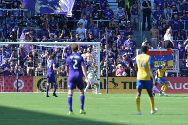 Orlando City 29 Nisan 2017 'de Orlando, Florida' daki Orlando City Stadyumu 'nda Colorado Rapids' e ev sahipliği yaptı.)