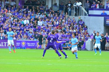 Orlando City, 5 Mart 2017 'de Orlando City Stadyumu' nda NYC FC 'ye ev sahipliği yaptı..